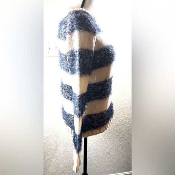Tabitha Anthropologie Striped Eyelash Sweater - Picture 4 of 10